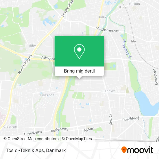 Tcs el-Teknik Aps kort