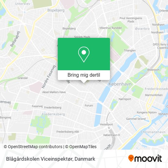 Blågårdskolen Viceinspektør kort