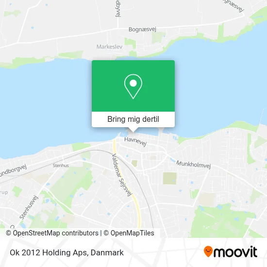 Ok 2012 Holding Aps kort