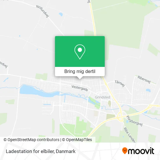 Ladestation for elbiler kort