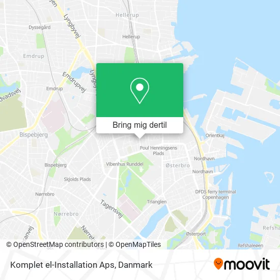 Komplet el-Installation Aps kort