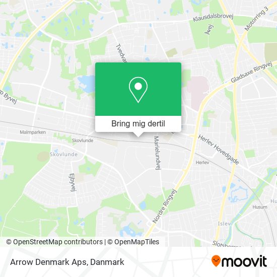 Arrow Denmark Aps kort