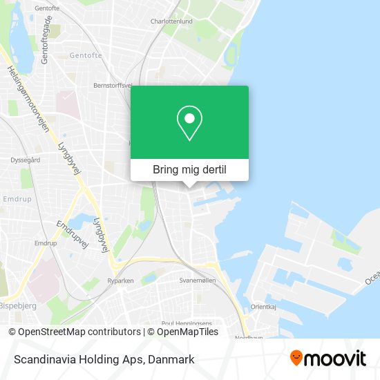 Scandinavia Holding Aps kort