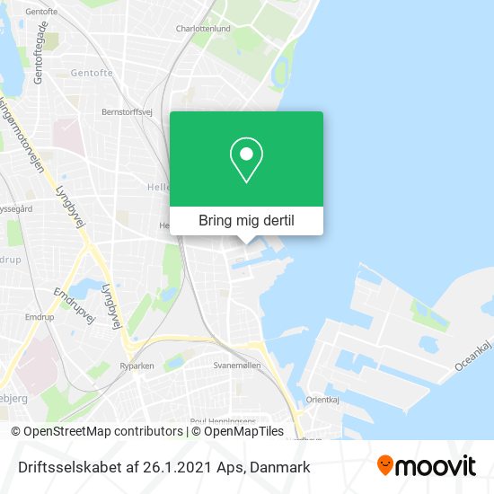 Driftsselskabet af 26.1.2021 Aps kort