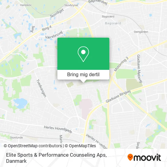 Elite Sports & Performance Counseling Aps kort