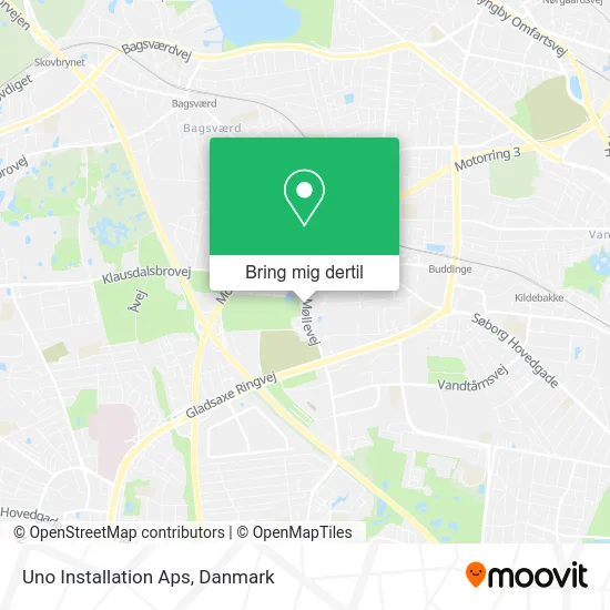 Uno Installation Aps kort