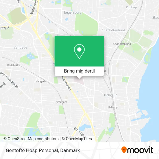 Gentofte Hosp Personal kort