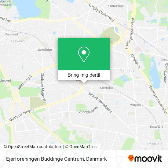 Ejerforeningen Buddinge Centrum kort