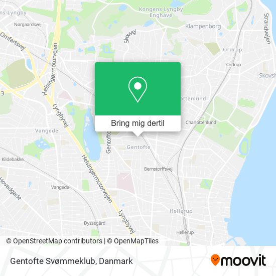 Gentofte Svømmeklub kort