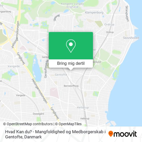 Hvad Kan du? - Mangfoldighed og Medborgerskab i Gentofte kort
