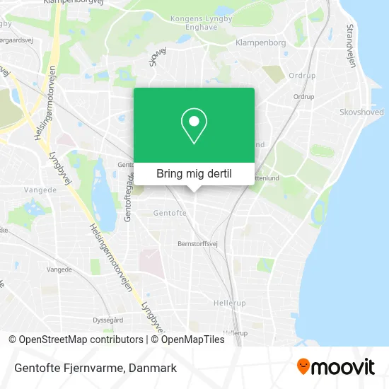 Gentofte Fjernvarme kort