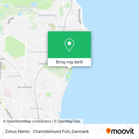 Zirkus Nemo - Charlottenlund Fort kort