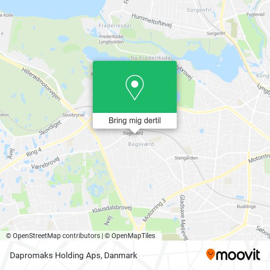 Dapromaks Holding Aps kort