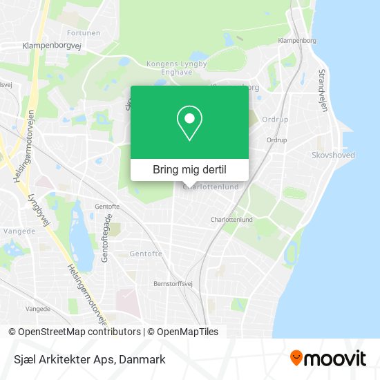 Sjæl Arkitekter Aps kort