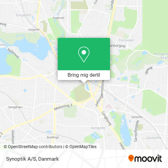 Synoptik A/S kort