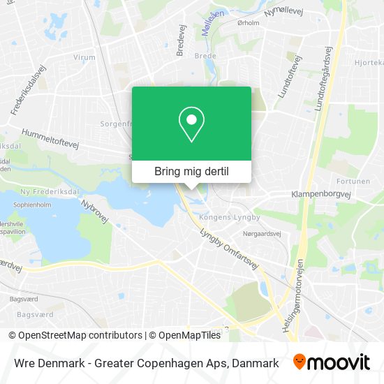 Wre Denmark - Greater Copenhagen Aps kort