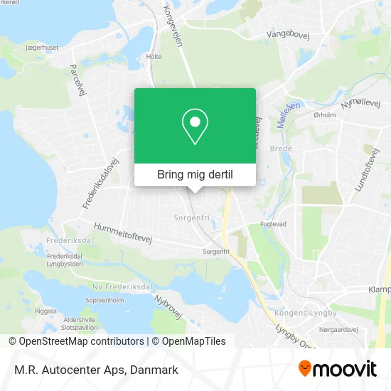 M.R. Autocenter Aps kort