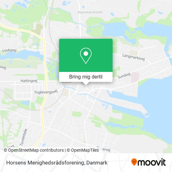 Horsens Menighedsrådsforening kort