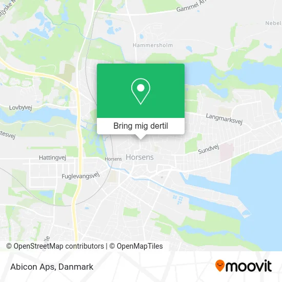 Abicon Aps kort