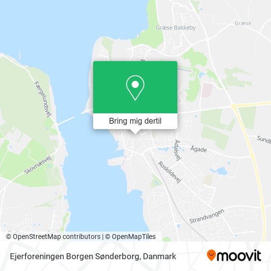 Ejerforeningen Borgen Sønderborg kort