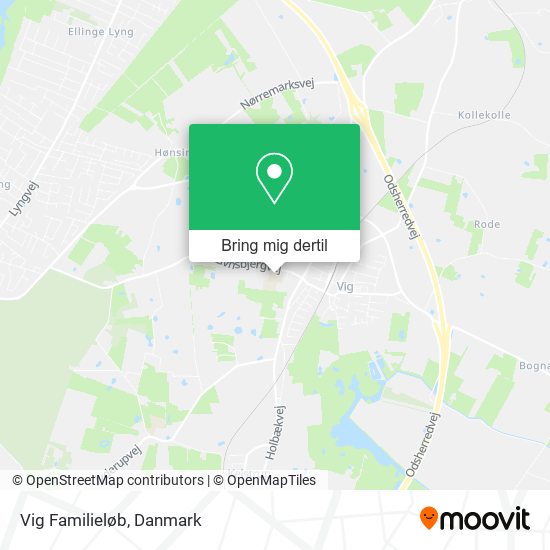 Vig Familieløb kort
