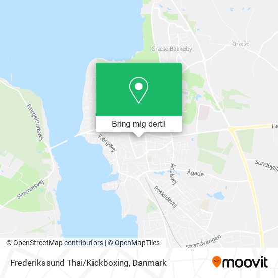 Frederikssund Thai/Kickboxing kort