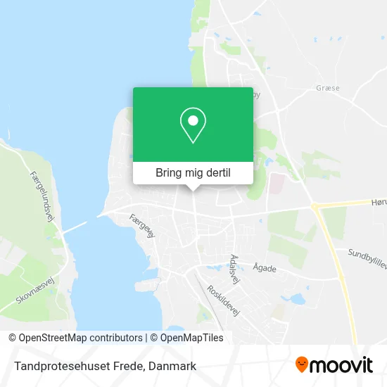 Tandprotesehuset Frede kort