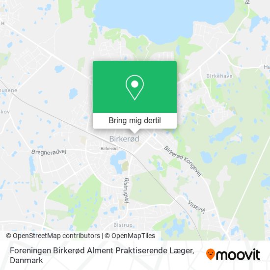 Foreningen Birkerød Alment Praktiserende Læger kort