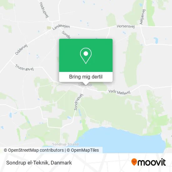 Sondrup el-Teknik kort