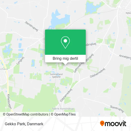 Gekko Park kort