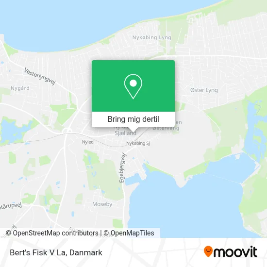 Bert's Fisk V La kort