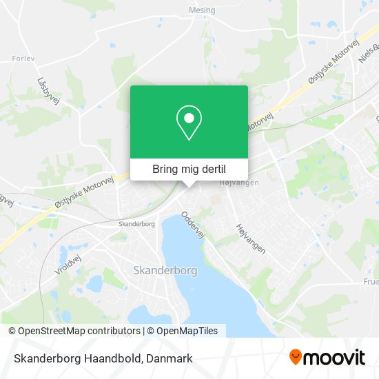 Skanderborg Haandbold kort