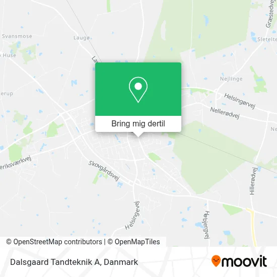 Dalsgaard Tandteknik A kort