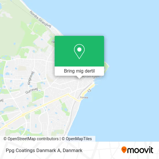 Ppg Coatings Danmark A kort