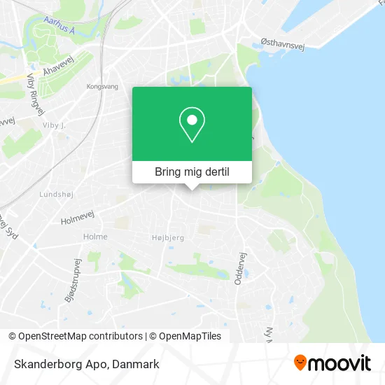 Skanderborg Apo kort