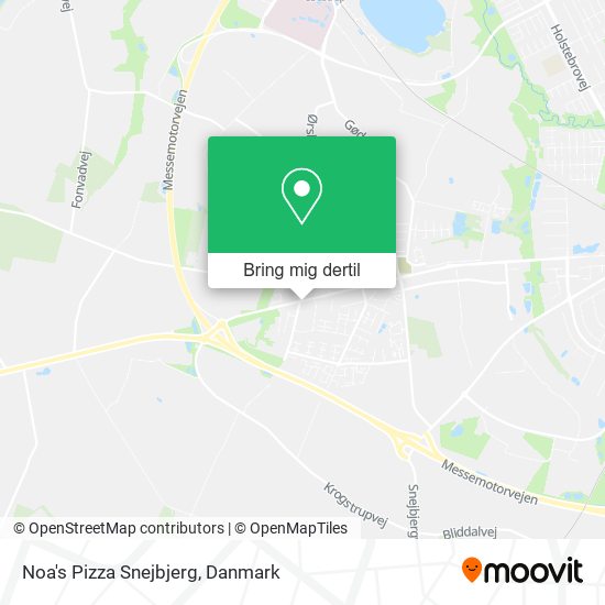 Noa's Pizza Snejbjerg kort