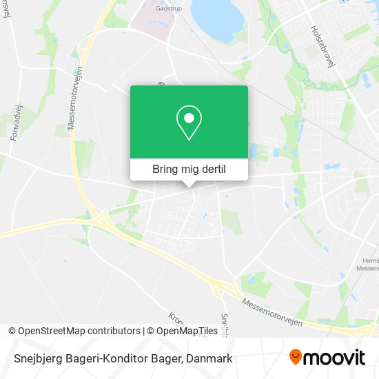 Snejbjerg Bageri-Konditor Bager kort