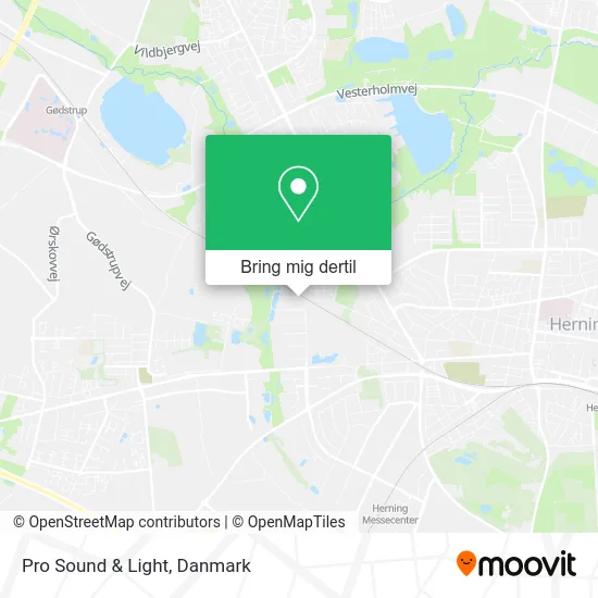 Pro Sound & Light kort