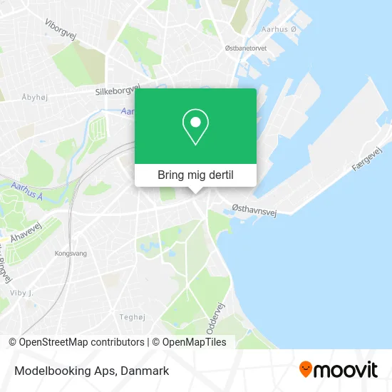 Modelbooking Aps kort