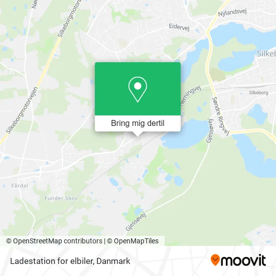 Ladestation for elbiler kort