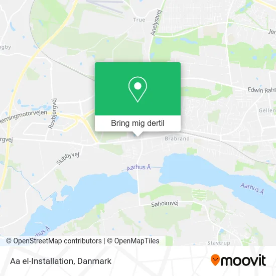 Aa el-Installation kort