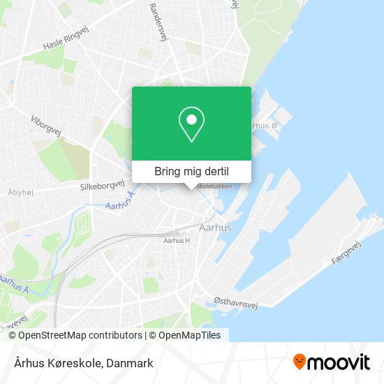 Århus Køreskole kort