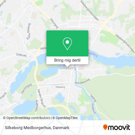 Silkeborg Medborgerhus kort