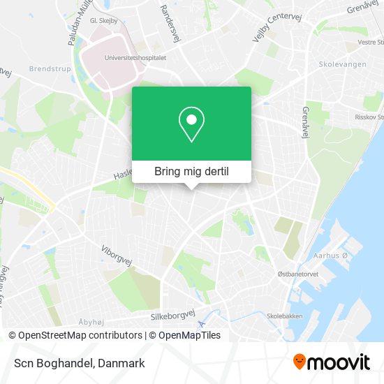 Scn Boghandel kort