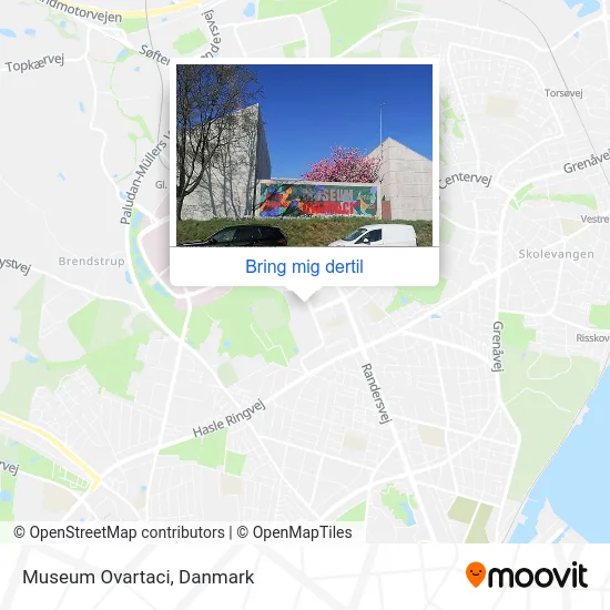 Museum Ovartaci kort