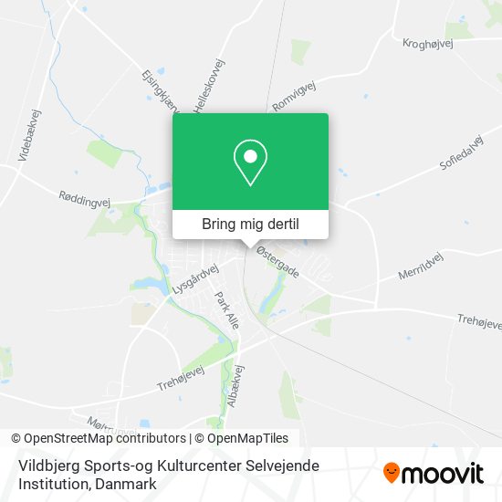 Vildbjerg Sports-og Kulturcenter Selvejende Institution kort
