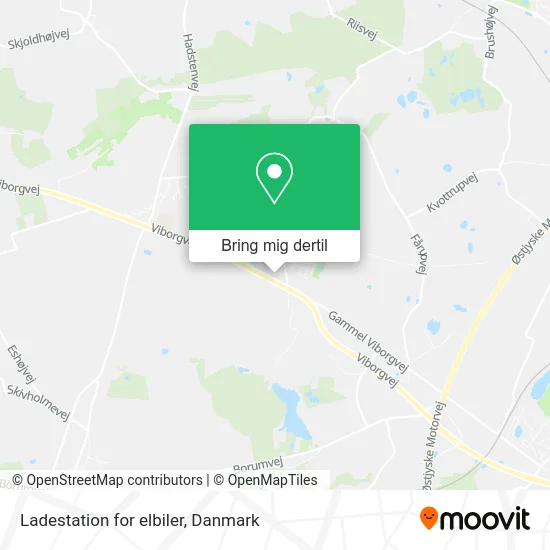 Ladestation for elbiler kort