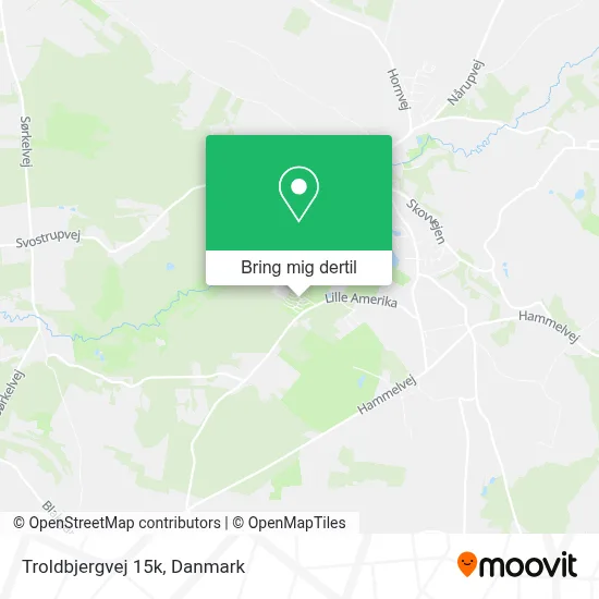 Troldbjergvej 15k kort