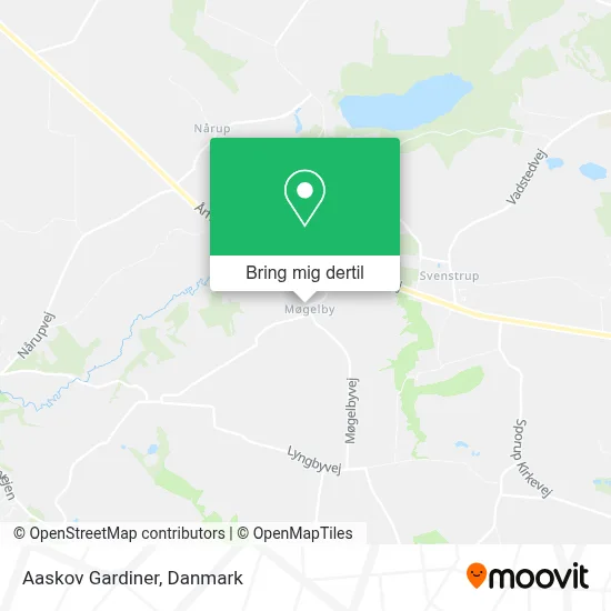 Aaskov Gardiner kort