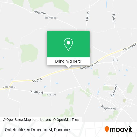 Ostebutikken Droesbo M kort